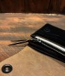 画像5: 【PARASITE/パラサイト】TRACKER LEATHER WALLET LONG　BLACK (5)