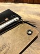 画像4: 【PARASITE/パラサイト】TRACKER LEATHER WALLET STANDARD　BLACK (4)
