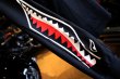画像6: 【PARASITE/パラサイト】SHARK MOUTH「電光石火」 POCKET LONG T-SHIRT　BLACK (6)