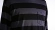 画像4: 【WESTRIDE/ウエストライド】POWER DRY BORDER LONG TEE　GRAY/BLACK (4)
