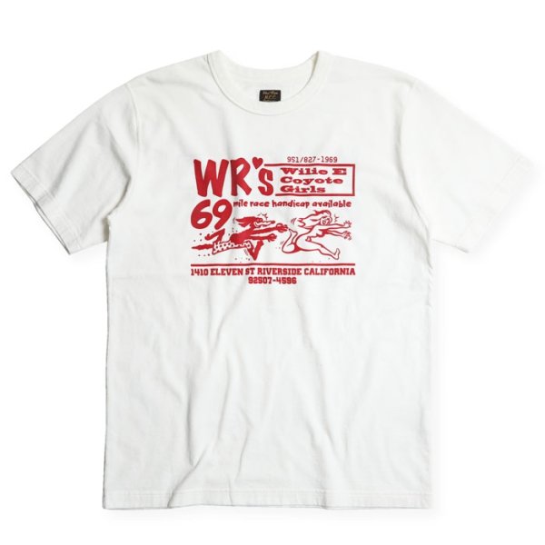 画像1: 【WESTRIDE/ウエストライド】PT.TEE.25-05　WHITE (1)