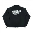 画像2: 【HWZN BROSS/ハウゼンブロス】LIGHTNING LOGO WATER REPELLENT TRACK JACKET　BLACK (2)