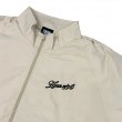 画像2: 【HWZN BROSS/ハウゼンブロス】LIGHTNING LOGO WATER REPELLENT TRACK JACKET　WHITE (2)