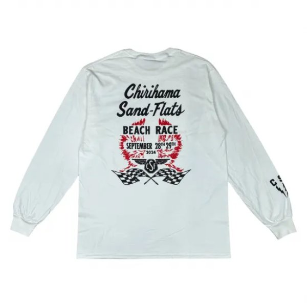 画像1: 【HWZN BROSS/ハウゼンブロス】CSF 2024 L/S tee　WHITE (1)