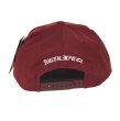 画像3: 【HWZN BROSS/ハウゼンブロス】S&S SNAPBACK　MAROON (3)