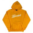 画像1: 【HWZN BROSS/ハウゼンブロス】EIGHTLEGGED CROSS HOODIE 8.0oz　GOLD (1)