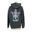 画像2: 【HWZN BROSS/ハウゼンブロス】Kustom Pinstripe Hoodie　PEPPER (2)