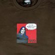 画像2: 【HWZN BROSS/ハウゼンブロス】GRIM REAPER SWEAT SHIRTS 8.0oz　CHOCOLATE (2)