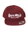 画像1: 【HWZN BROSS/ハウゼンブロス】S&S SNAPBACK　MAROON (1)