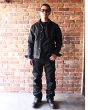 画像15: 【ViSE CLOTHING/バイスクロージング】Cross Denim Jacket　BLACK (15)