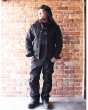 画像10: 【ViSE CLOTHING/バイスクロージング】Cross Denim Jacket　BLACK (10)