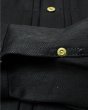画像9: 【ViSE CLOTHING/バイスクロージング】Cross Denim Jacket　BLACK (9)