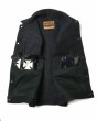 画像4: 【ViSE CLOTHING/バイスクロージング】Cross Denim Vest 6th　BLACK (4)
