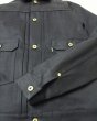 画像7: 【ViSE CLOTHING/バイスクロージング】Cross Denim Jacket　BLACK (7)