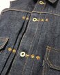 画像5: 【ViSE CLOTHING/バイスクロージング】Cross Denim Vest 6th　BLUE (5)