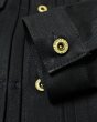画像8: 【ViSE CLOTHING/バイスクロージング】Cross Denim Jacket　BLACK (8)