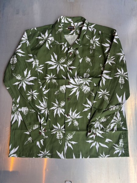 画像1: 【ViSE CLOTHING/バイスクロージング】SPARKS L/S Shirt　GREEN (1)