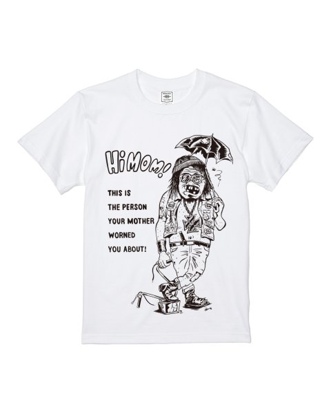 画像1: 【ViSE CLOTHING/バイスクロージング】MOM! S/S T-Shirt　WHITE (1)