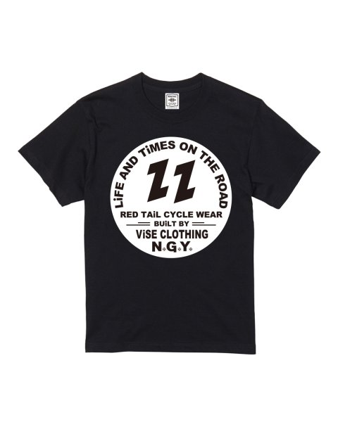 画像1: 【ViSE CLOTHING/バイスクロージング】25_V22 S/S T-Shirt　BLACK (1)